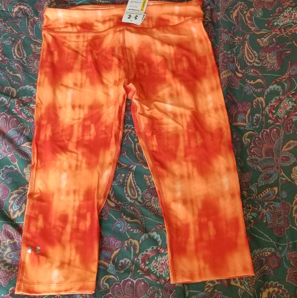 XL UnderArmour Heat Gear Compression Capri
